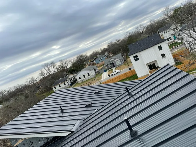Standing seam metal roof panels with vents for Skylight Repair in Thurmont